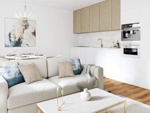 Terrassenwohnung zum Kauf - Erstbezug 307.000 € 2 Zimmer 38,4 m² frei ab 01.06.2028 Loschmidtgasse 22-24 Floridsdorf 1210