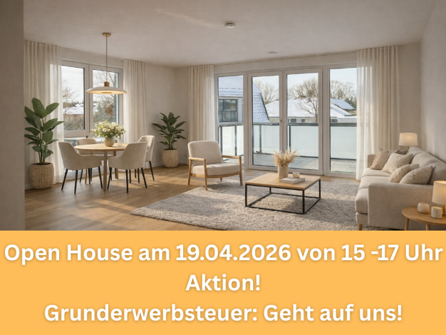 Wohnung zum Kauf - Neubau provisionsfrei 422.000 € 3 Zimmer 92 m² 2. Geschoss Achter de Höf Kisdorf 24629