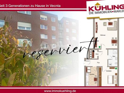 Wohnung zum Kauf 162.000 € 2 Zimmer 67,6 m² Vechta 49377