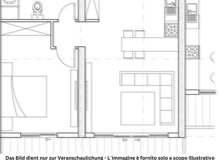 Studio zum Kauf 460.000 € 3 Zimmer 138 m² 2. Geschoss Meran 39012