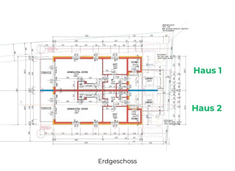 Doppelhaushälfte zum Kauf - Erstbezug 509.000 € 5 Zimmer 120 m² 312,3 m² Grundstück Edt 4650