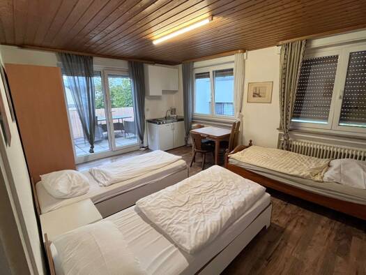 Wohnung zur Miete Wohnen auf Zeit 800 € 1 Zimmer 25 m² frei ab sofort Stammheimer Strasse 0 Kallenberg Korntal-Münchingen 70825
