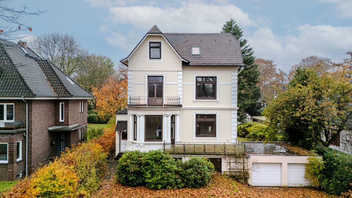 Villa zum Kauf 2.750.000 € 12,5 Zimmer 544 m²<br/>Wohnfläche 1.087 m²<br/>Grundstück Lokstedt Hamburg 22529