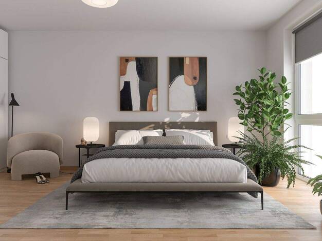 Wohnung zum Kauf - Neubau provisionsfrei 477.200 € 2 Zimmer 82 m² frei ab sofort Südstadt Fürth 90763