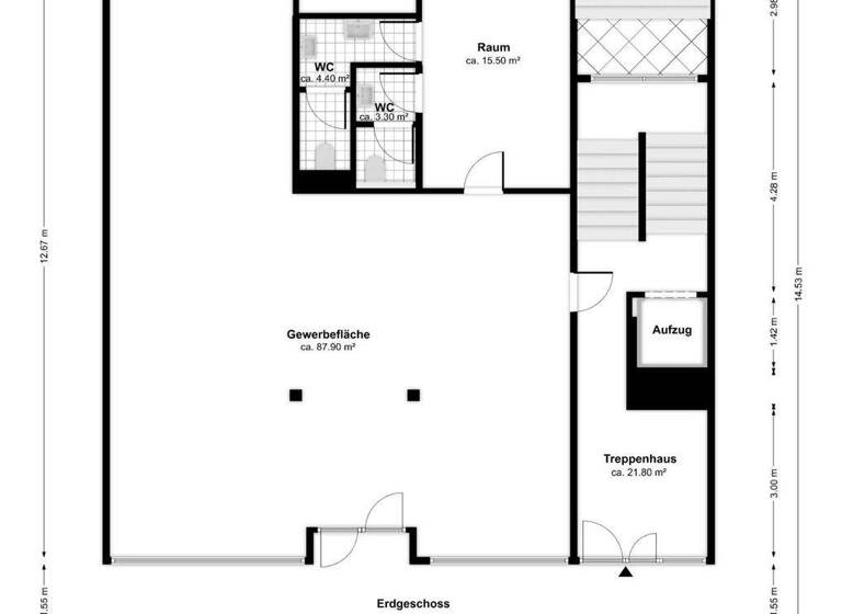 Haus zum Kauf provisionsfrei 950.000 € 20 Zimmer 386 m² 435 m² Grundstück Innenstadt Bad Oeynhausen 32545