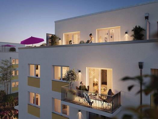 Penthouse zum Kauf - Neubau provisionsfrei 419.900 € 2 Zimmer 57,5 m² 3. Geschoss frei ab sofort Alte Leimengrube 9 Ladenburg 68526