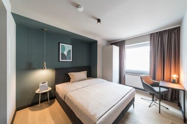 Wohnung zur Miete Wohnen auf Zeit 1.340 € 1 Zimmer 21 m² frei ab 31.10.2024 Taunusstraße Bahnhofsviertel Frankfurt am Main 60329