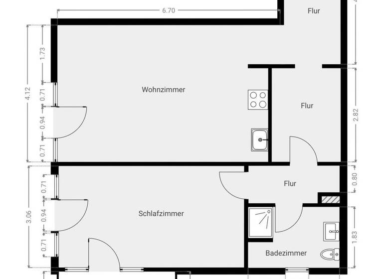 Wohnung zur Miete 1.800 € 2 Zimmer 72 m² Geschoss EG/5 frei ab sofort Inselstraße 10 Mitte Berlin 10179