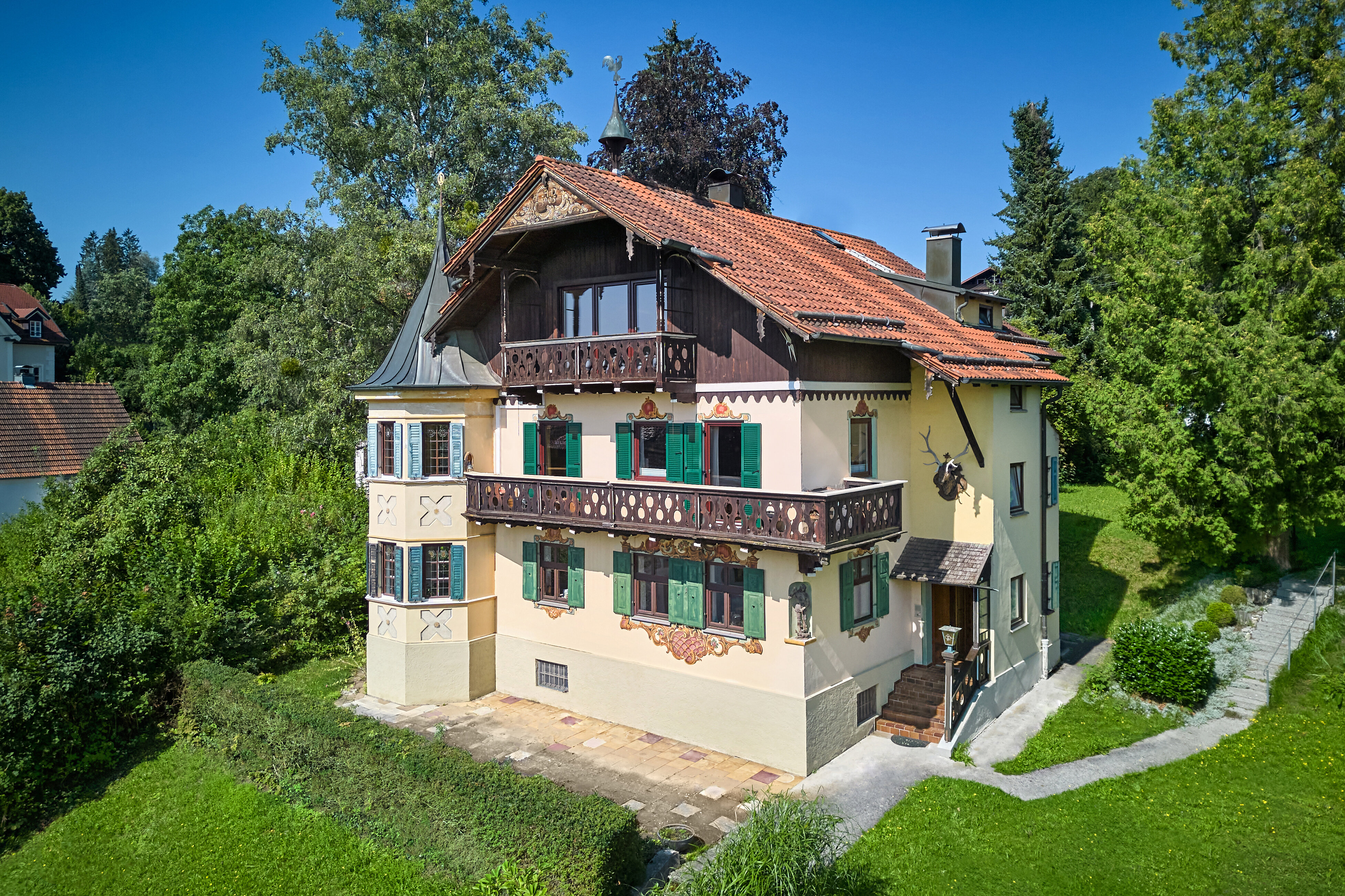 Villa zum Kauf 3.570.000 € 7 Zimmer 256 m²<br/>Wohnfläche 1.710 m²<br/>Grundstück Schondorf am Ammersee 86938