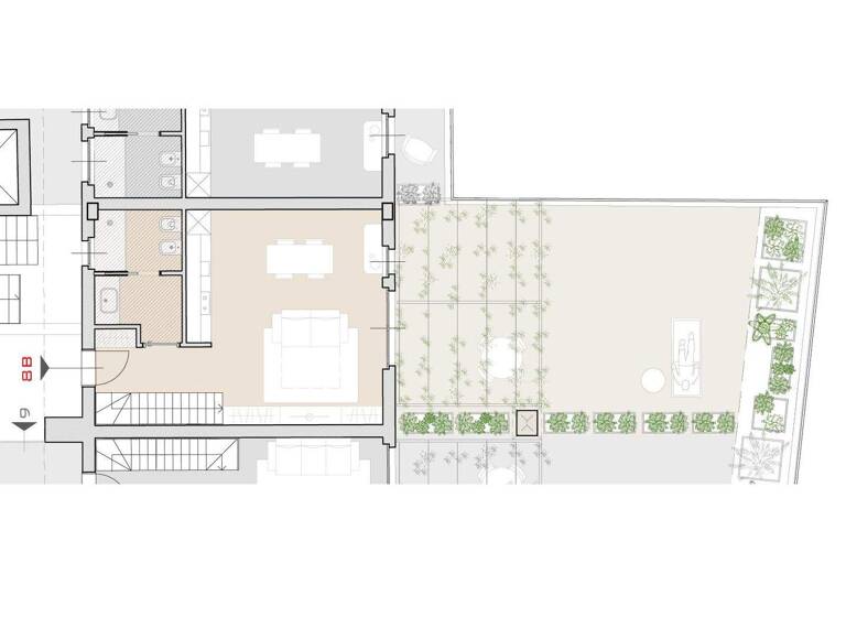 Terrassenwohnung zum Kauf - Erstbezug 283.400 € 2 Zimmer 72 m² 3 Geschosse frei ab sofort Viale sannt'anna Verbania 28921