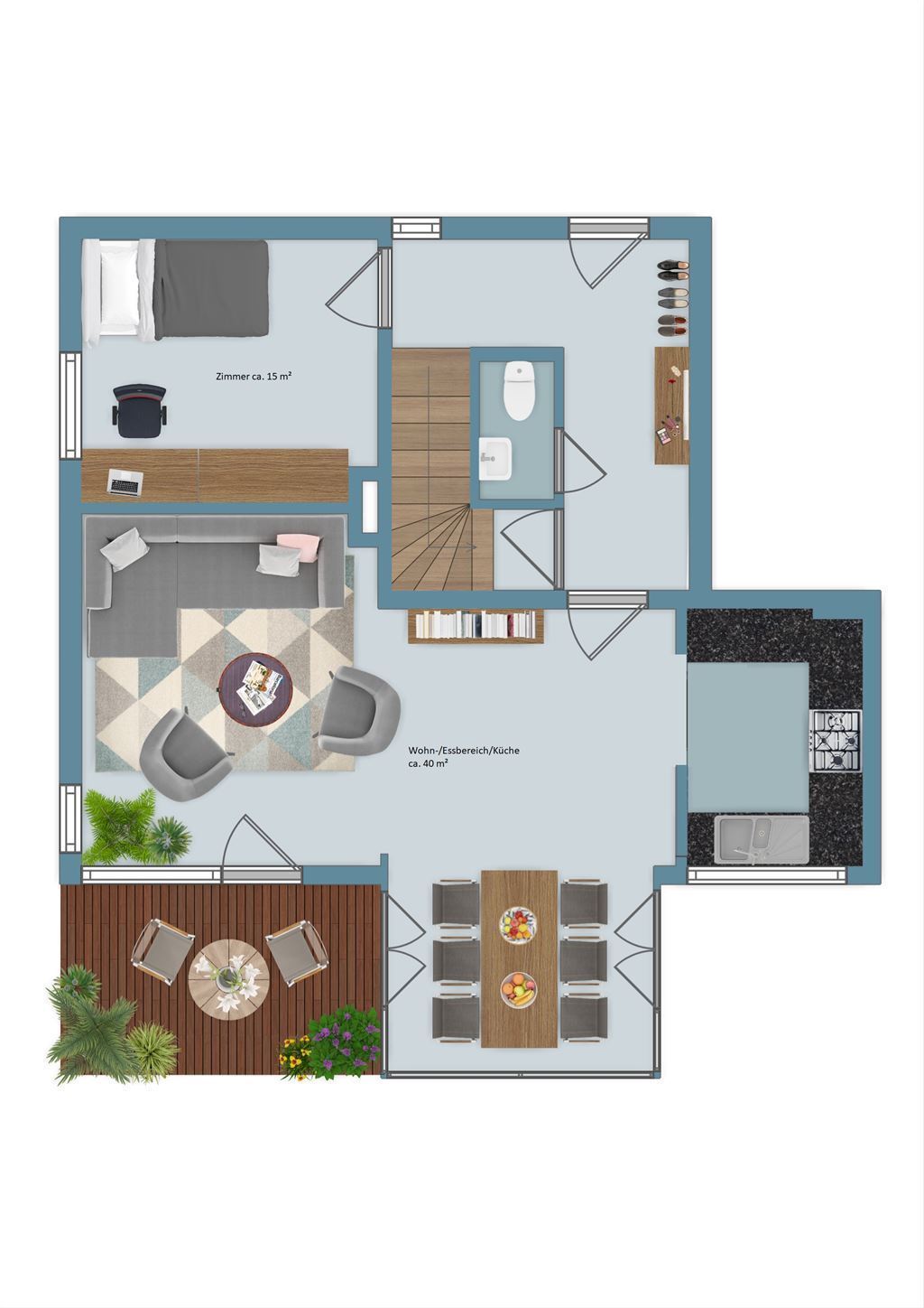 Haus zur Miete 3.100 € 5,5 Zimmer 185 m²<br/>Wohnfläche 350 m²<br/>Grundstück Söcking Starnberg 82319