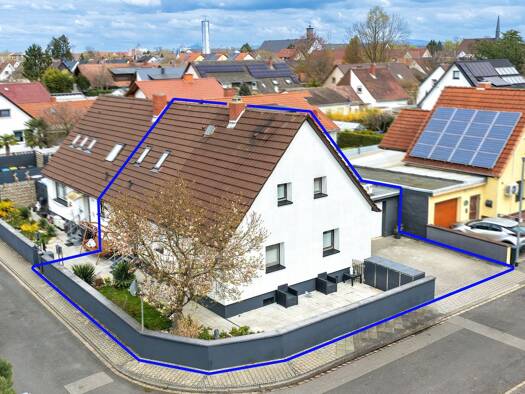 Doppelhaushälfte zum Kauf 399.000 € 5 Zimmer 109,1 m² 295,5 m² Grundstück Schönau Mannheim 68307