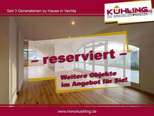 Penthouse zur Miete 1.360 € 4 Zimmer 135 m² frei ab 01.01.2026 Vechta Vechta / Füchtel 49377