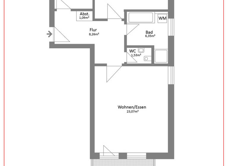 Wohnung zum Kauf 249.000 € 2 Zimmer 64 m² Straubing 94315