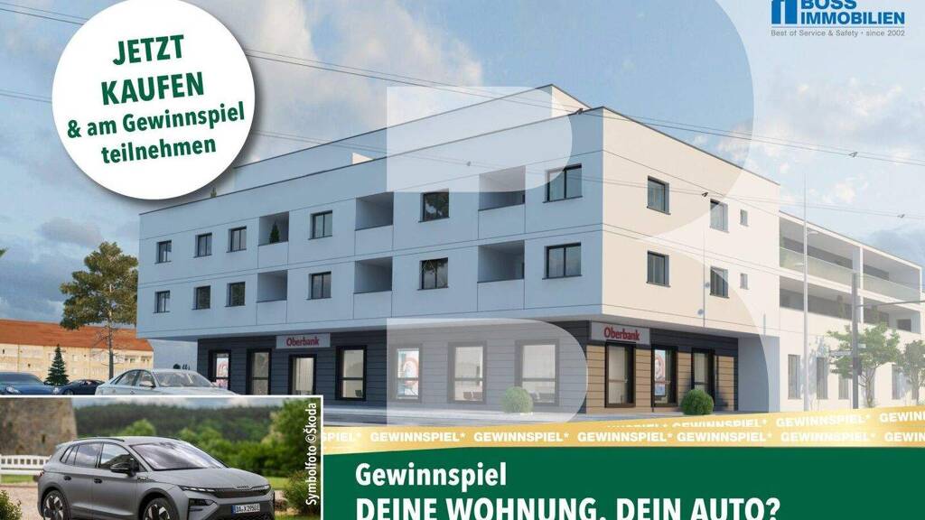 Wohnung zum Kauf - Erstbezug 377.000 € 3 Zimmer 80,6 m² 2. Geschoss Linzerstraße 61 Traun 4050