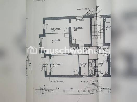 Wohnung zur Miete Tauschwohnung 1.430 € 4,5 Zimmer 110 m² 1. Geschoss Zehlendorf Berlin 14165