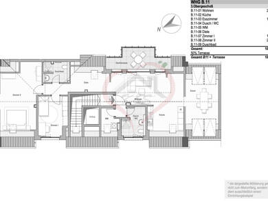Wohnung zur Miete 1.400 € 4 Zimmer 108 m² Dachgeschoss, EG Eleonorenstrasse 1a Lampertheim Lampertheim 68623