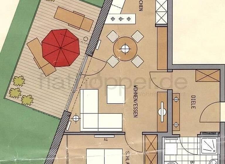 Wohnung zur Miete Wohnen auf Zeit 1.500 € 2 Zimmer 64 m² frei ab 01.08.2026 West Rosenheim 83022