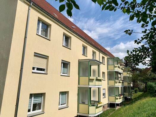 Wohnung zur Miete 362 € 3 Zimmer 55,5 m² 1. Geschoss Ernst-Thälmann-Siedlung 14 Hohenstein-Ernstthal 09337