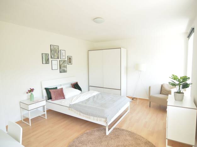 Studio zur Miete Wohnen auf Zeit 1.490 € 1 Zimmer 35 m² frei ab 01.09.2026 Westend-Süd Frankfurt am Main 60325