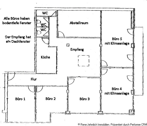 Bürofläche zum Kauf 230.000 € 6 Zimmer 250 m²<br/>Bürofläche Altendorf 926 Chemnitz 09116