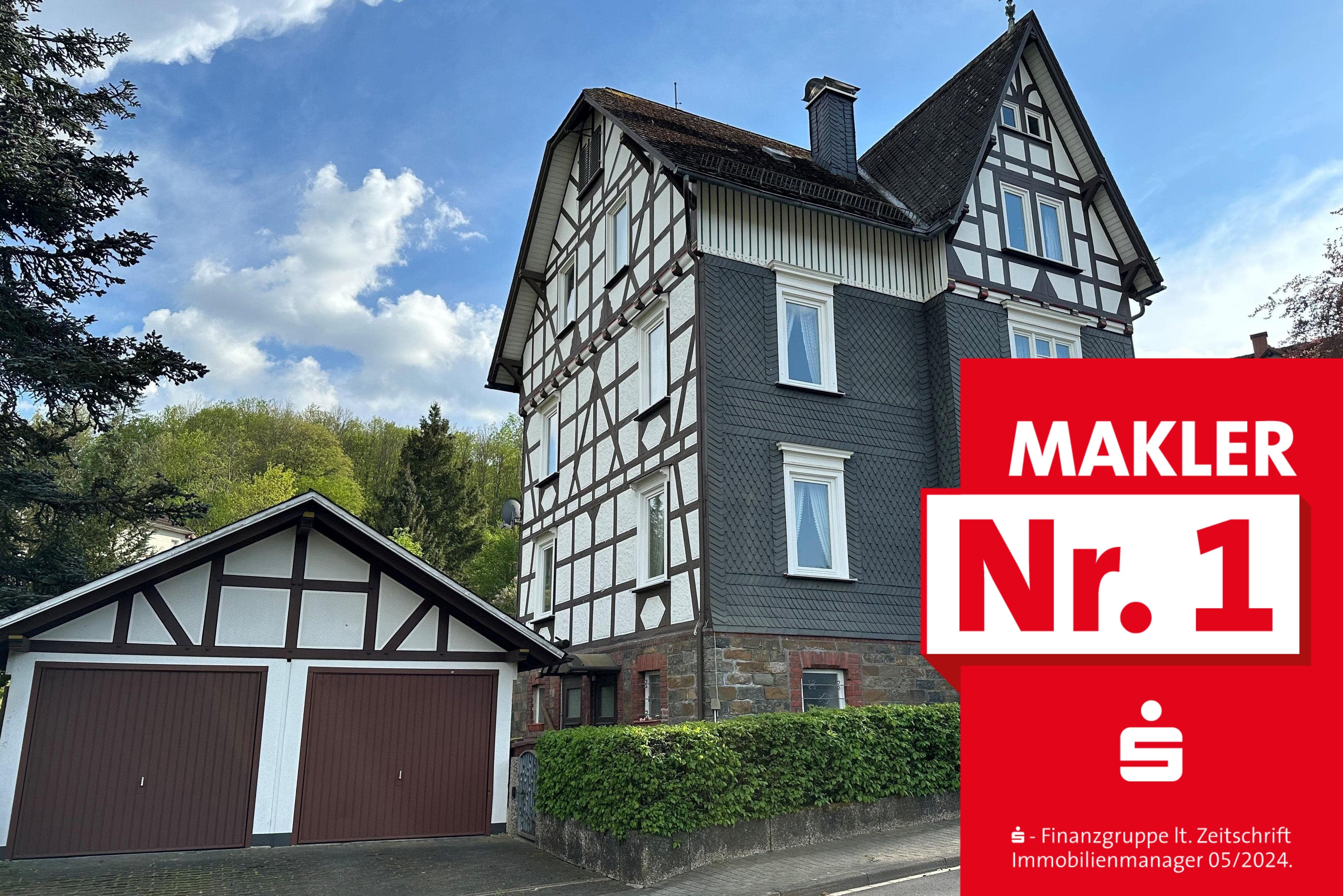 Einfamilienhaus zum Kauf 199.000 € 9 Zimmer 208,2 m²<br/>Wohnfläche 629 m²<br/>Grundstück Bad Laasphe Bad Laasphe 57334