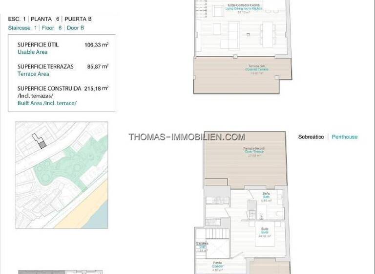 Penthouse zum Kauf 794.700 € 4 Zimmer 106 m² Villajoyosa 03570