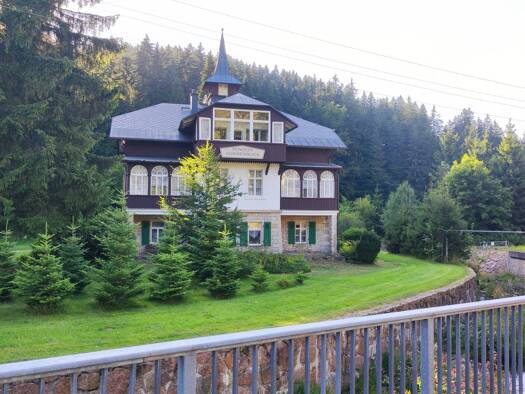 Villa zum Kauf provisionsfrei 440.000 € 10 Zimmer 300 m² 6.360 m² Grundstück Alte Hauptstraße 7 Waldbärenburg Altenberg 01773