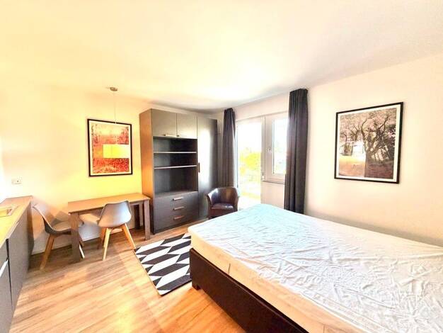 Studio zur Miete 463 € 1 Zimmer 25,7 m² 1. Geschoss frei ab sofort Niederkasseler Straße 99 Schwarzrheindorf Bonn 53225