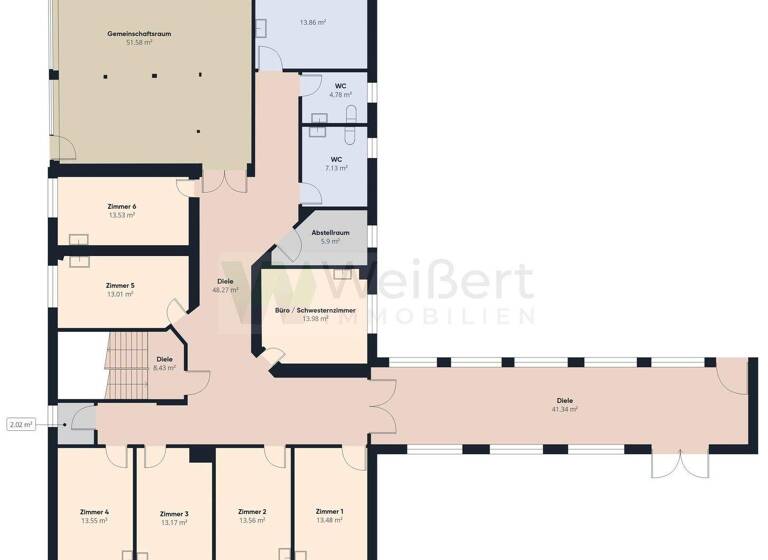 Haus zum Kauf 685.000 € 22 Zimmer 667 m² 2.100 m² Grundstück Reher 25593