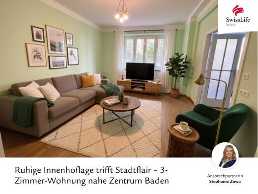 Wohnung zum Kauf 298.300 € 3 Zimmer 83,6 m² 1. Geschoss Baden 2500
