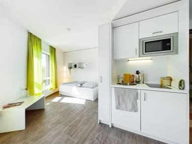 Wohnung zur Miete 720 € 1 Zimmer 25,3 m² 1. Geschoss frei ab 01.08.2025 Altenhöferallee 30 Kalbach-Riedberg Frankfurt am Main 60438