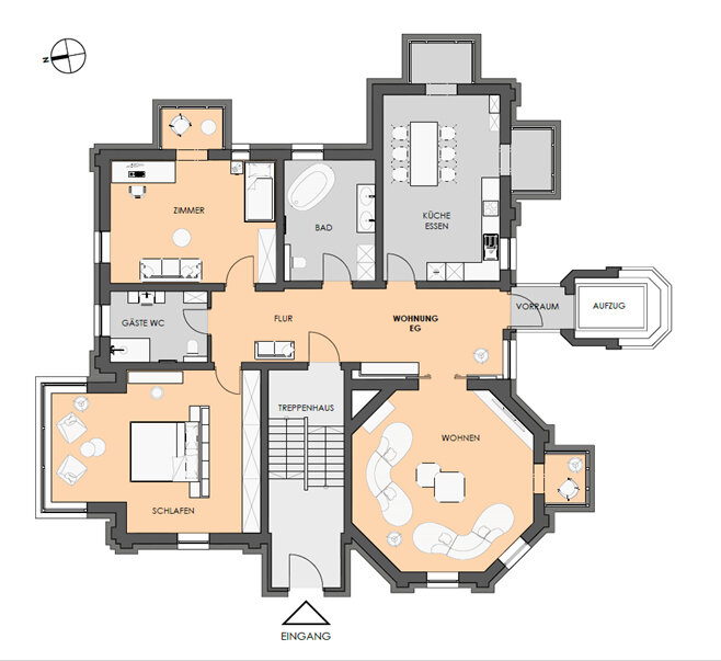 Mehrfamilienhaus zum Kauf 2.750.000 € 16 Zimmer 643,2 m²<br/>Wohnfläche 5.019 m²<br/>Grundstück Asperden Goch 47574