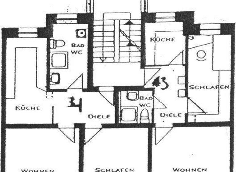 Wohnung zur Miete 265 € 2 Zimmer 40,5 m² Rudolf-Scheffel-Str. 18 Debschwitz Gera 07548