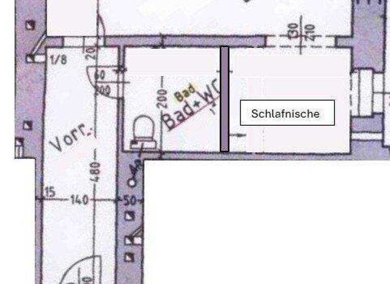 Wohnung zum Kauf 248.000 € 1,5 Zimmer 37,4 m² 1. Geschoss Wien 1190