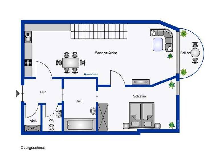 Maisonette zum Kauf 185.000 € 2 Zimmer 74 m² Hage 26524