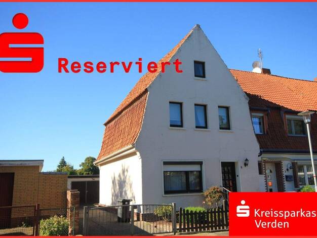 Reihenendhaus zum Kauf 159.000 € 6 Zimmer 100,8 m² 382 m² Grundstück Verden 27283