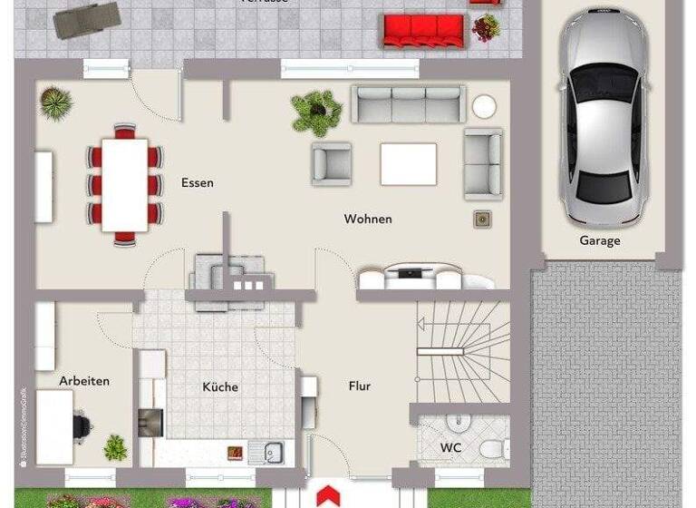 Einfamilienhaus zum Kauf 339.000 € 5 Zimmer 135 m² 352 m² Grundstück Stakenkamp 11 b Herzfeld Lippetal 59510