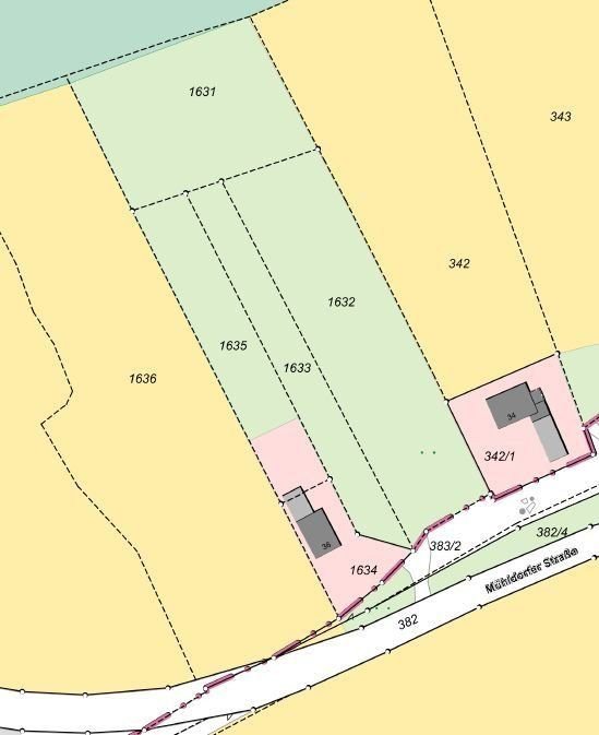 Landwirtschaftliche Fläche zum Kauf 47.400 € 3.950 m²<br/>Fläche Mühldorfer Straße Moos Polling 84570