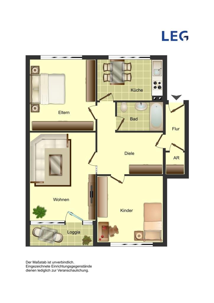 Wohnung zur Miete 565 € 3 Zimmer 82 m²<br/>Wohnfläche EG<br/>Geschoss 06.03.2025<br/>Verfügbarkeit Eggersten Ring 8 Kreuztal Kreuztal 57223