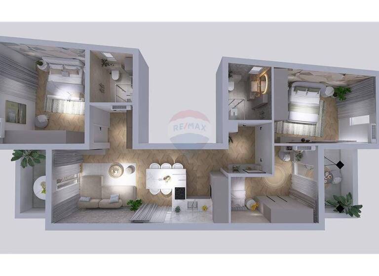 Wohnung zum Kauf 254.000 € 4 Zimmer 98 m² 1. Geschoss Kolan