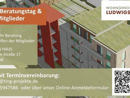 Wohnung zum Kauf - Erstbezug provisionsfrei 100.500 € 2 Zimmer 60 m² 1. Geschoss Bessunger Straße 105 Darmstadt Darmstadt 64285