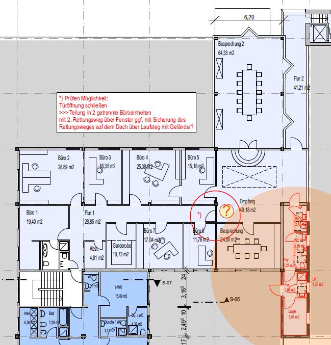 Büro-/Praxisfläche zur Miete 3.600 € 360 m²<br/>Bürofläche Langwasser - Südost Nürnberg 90471