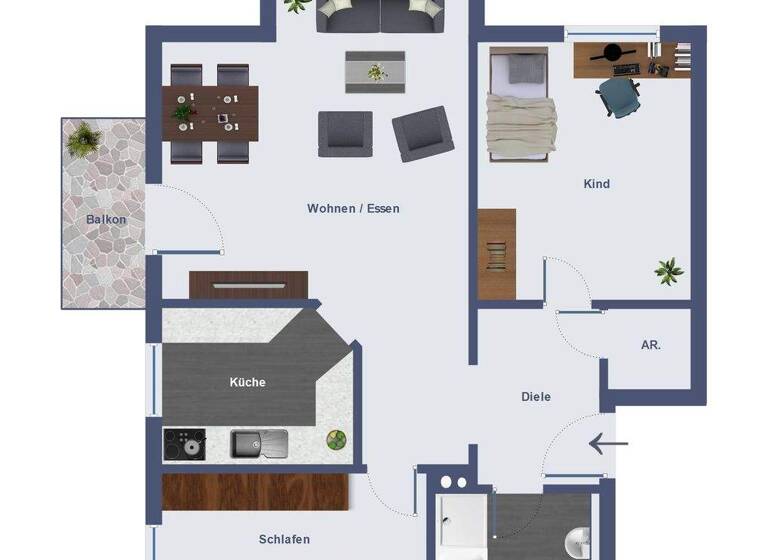 Wohnung zum Kauf 99.000 € 3 Zimmer 77 m² 3 Geschosse frei ab sofort Bad Schmiedeberg 06905