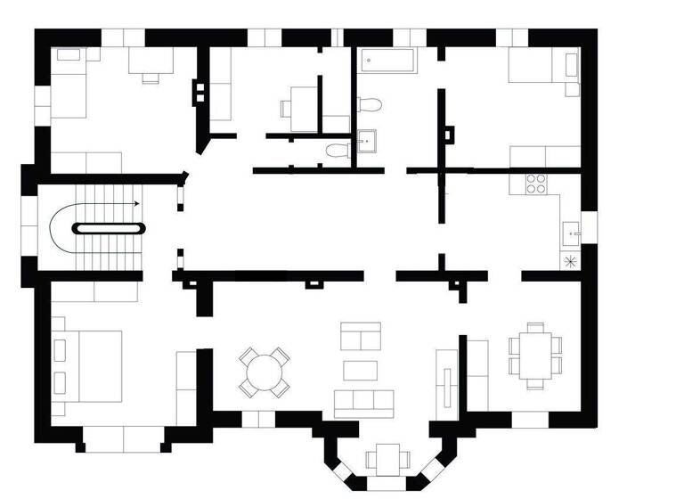 Mehrfamilienhaus zum Kauf 1.400.000 € 16 Zimmer 351 m² 755 m² Grundstück Liebigstraße 47 Gießen 35392