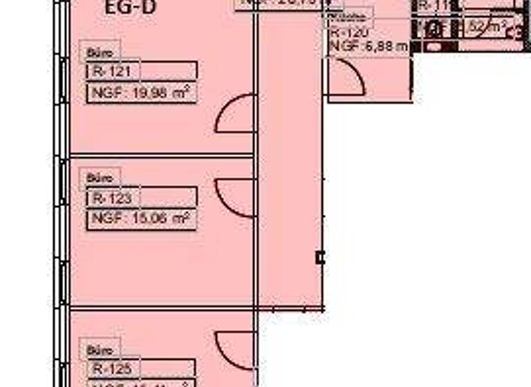 Bürofläche zur Miete 524 € 80,6 m² Bürofläche Marbach Erfurt 99092
