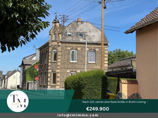 Einfamilienhaus zum Kauf 249.900 € 6 Zimmer 156 m² 400 m² Grundstück Lützing Brohl-Lützing 56656