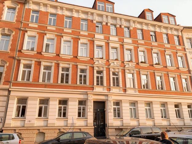 Wohnung zur Miete 1.149 € 3 Zimmer 82 m² 3. Geschoss Geyerstraße 3 Reudnitz-Thonberg Leipzig 04317