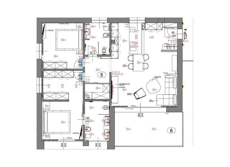 Wohnung zum Kauf 660.000 € 3 Zimmer 106,7 m² 1. Geschoss Via Burago 1 Salò 25087