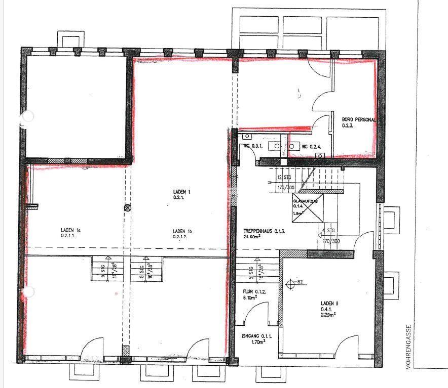 Bürofläche zur Miete 14 € 134,5 m²<br/>Bürofläche ab 134,5 m²<br/>Teilbarkeit Altstadt Erfurt 99084